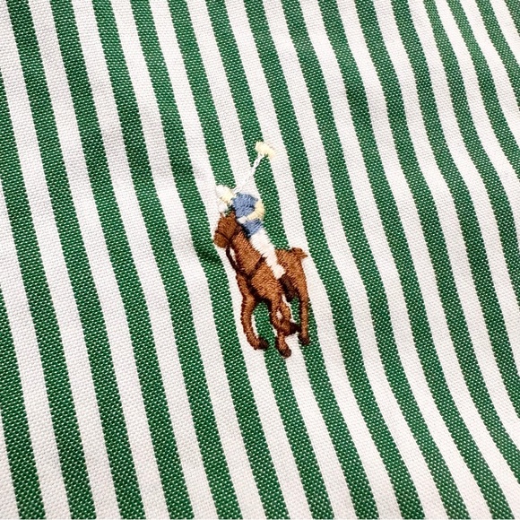 Ralph Lauren Other - Polo Ralph Lauren Classic Dress Shirt (XL - 17.5 Neck 32/33 Arm) White Green